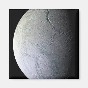 De maan van Saturnus Enceladus Magneet
