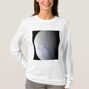 De maan van Saturnus Enceladus T-shirt