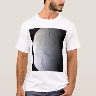 De maan van Saturnus Enceladus T-shirt