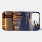De maan vanavond over de Brug van de baai Case-Mate iPhone Case (Achterkant (horizontaal))