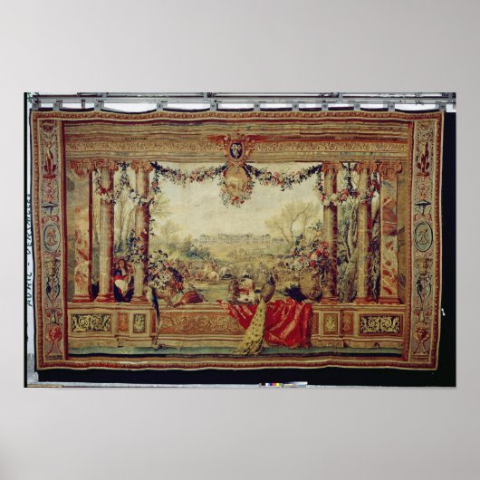 De maand april/het hoogtepunt van Versailles Poster (Voorkant)