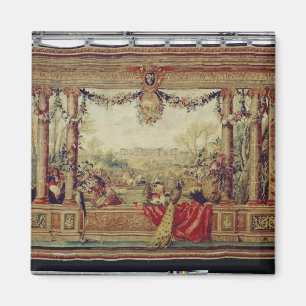 De maand april/het Kateau van Versailles Magneet