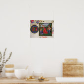 De maand april: in de Meadows Poster (Keuken)