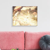 De maand december canvas afdruk (Insitu (Woonkamer))