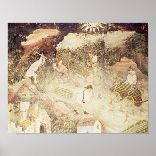 De maand december poster (Voorkant)