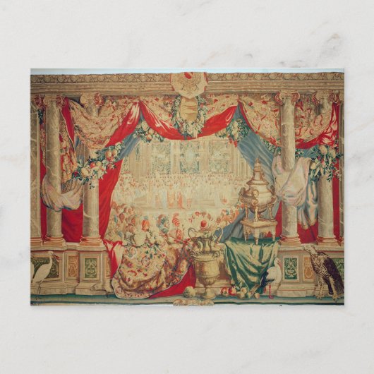 De maand februari briefkaart (Voorkant)
