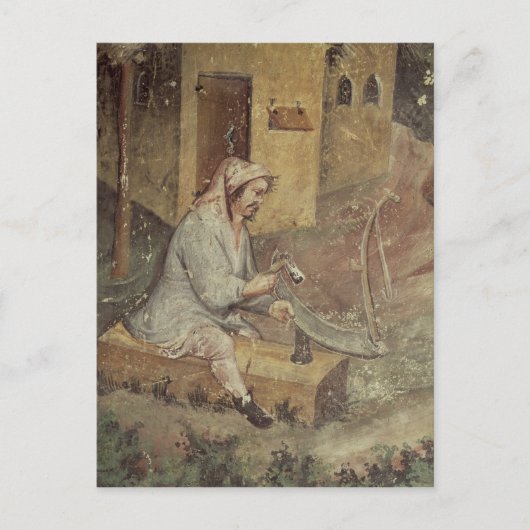 De maand juli briefkaart (Voorkant)