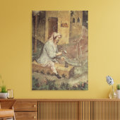 De maand juli canvas afdruk (Insitu (Woonkamer))