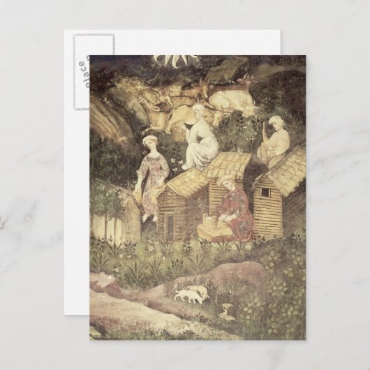 De maand juni briefkaart (Voorkant / Achterkant)