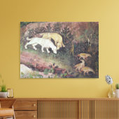 De maand juni canvas afdruk (Insitu (Woonkamer))