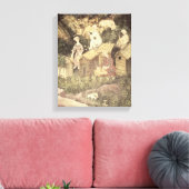 De maand juni canvas afdruk (Insitu (Woonkamer))