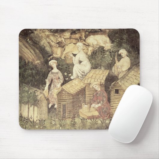 De maand juni muismat (Met muis)