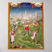 De maand juni poster (Voorkant)