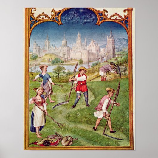 De maand juni poster (Voorkant)