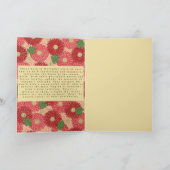 De maand november Geboren in Proza Bloem Kaart (Binnen)