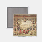 De maand november/het Kateau van Blois Magneet (Voorkant / Achterkant)