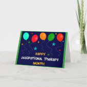 De Maand van de beroepsTherapie Kaart (Voorkant)