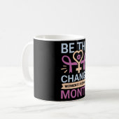 De maand van de veranderende vrouwengeschiedenis koffiemok (Voorkant links)