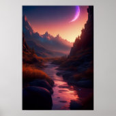 De Maandans van de rivier Poster (Voorkant)