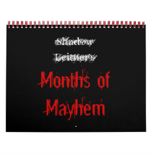 De Maanden van Leitner van de schaduw van Kalender
