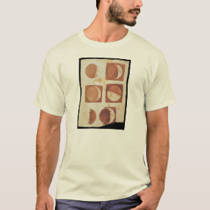 De maanfstanden Galileo 1616 T-shirt
