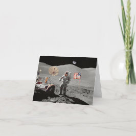 De maanlanding of toch niet? kaart