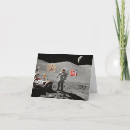 De maanlanding of toch niet? kaart