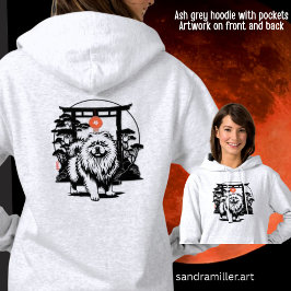 DE MAANPOORT Chow voor/achter Hoodie