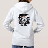 DE MAANPOORT Chow voor/achter Hoodie (Achterkant)