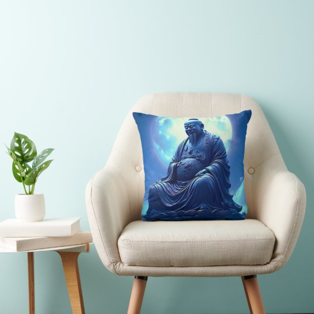De Maansegening over het Hemelse Beeld Kussen (Stoel)
