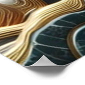 De Maanvangst van de Gouden Visser Poster (Hoek)