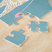 De Maanverlichte Lange-Hals Legpuzzel (Zijkant)