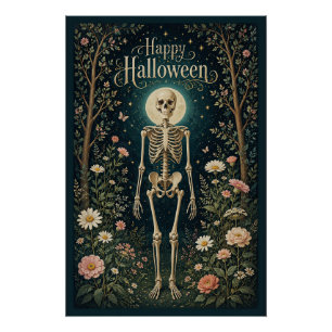 De maanverlichte tuinhouder perfect poster
