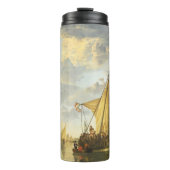 De Maas bij Dordrecht Aelbert Cuyp Thermosbeker (Voorkant)