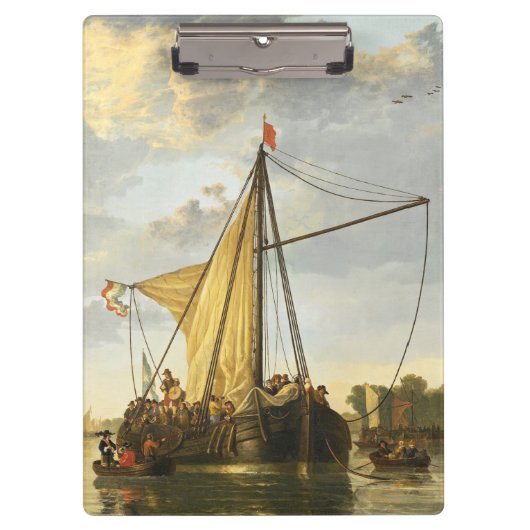 De Maas in Dordrecht Aelbert Cuyp Klembord (Voorkant)