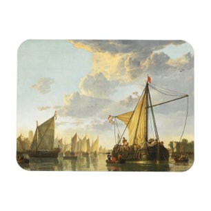 De Maas in Dordrecht Aelbert Cuyp Magneet