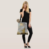 "De Maas" kunst aangepaste monogram zakken Tote Bag (Op model)