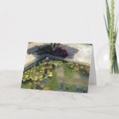 De maatschappij van de Vier de notakaarten van Kaart (Voorkant)