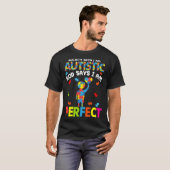 De maatschappij zegt autistische God zegt dat ik p T-shirt (Voorkant volledig)
