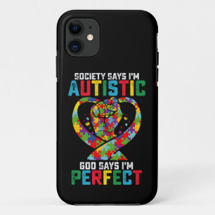 De maatschappij zegt dat ik Autistic God zegt dat  Case-Mate iPhone Case