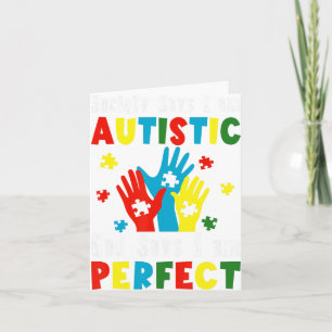 De maatschappij zegt dat ik Autistisch ben... zegt Kaart