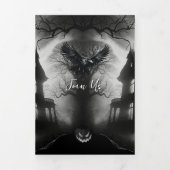 De Macabre Manor Halloween-feest uitnodiging (Cover)