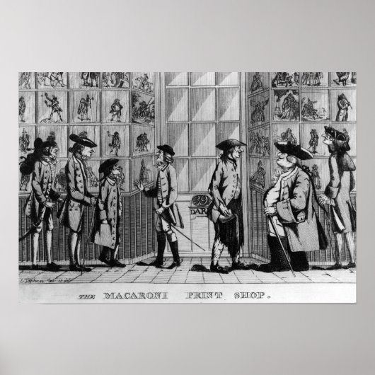 De Macaroni Print Shop, geb. door N. Darley (Voorkant)