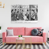 De Macaroni Print Shop, geb. door N. Darley (Insitu (Woonkamer))