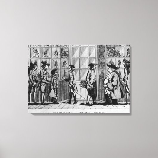 De Macaroni Print Shop, geb. door N. Darley (Voorkant)