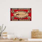 De machete - Matchbox Print - Zweden Muurkunst (Keuken)