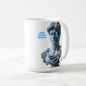 “De machine droomt” Koffiemok (Voorkant rechts)