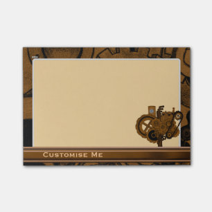 De Machines van Steampunk (Koper) Post-it® Notes