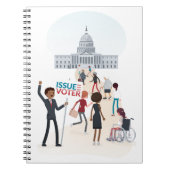 De macht aan het Notitieboek van het volk (Voorkant)