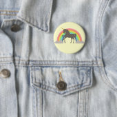 De Macht van de eenhoorn Ronde Button 5,7 Cm (In situ)